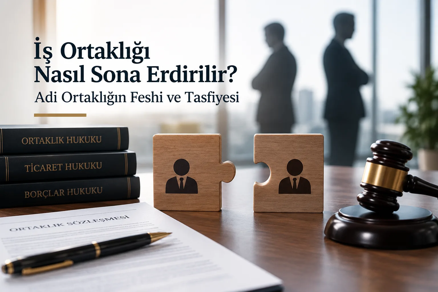 Ortaklık sözleşmesi ve iki iş insanı