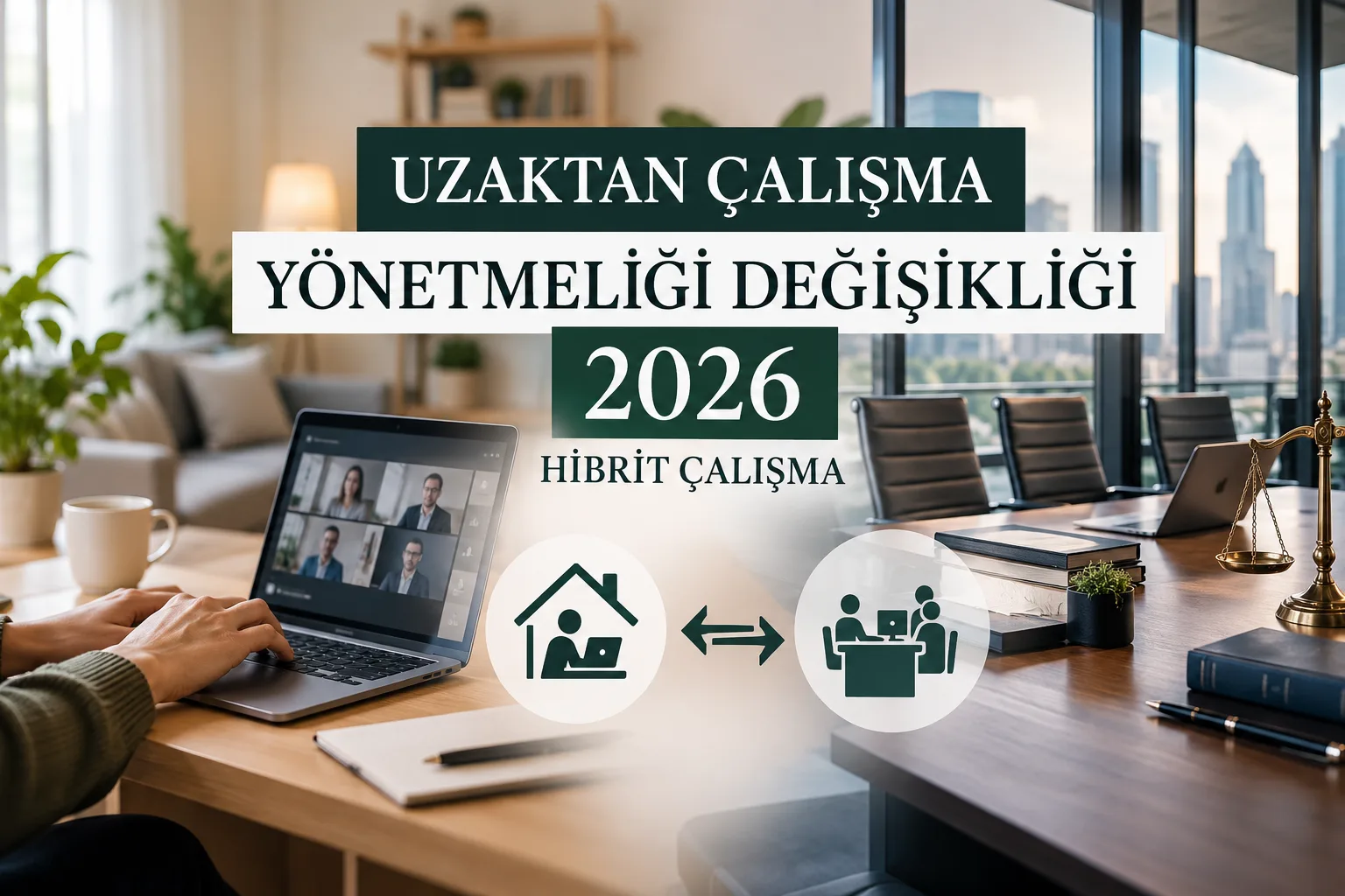 Uzaktan Çalışma Yönetmeliği değişikliği 2026 hibrit çalışma: evden ve ofisten çalışma düzeni